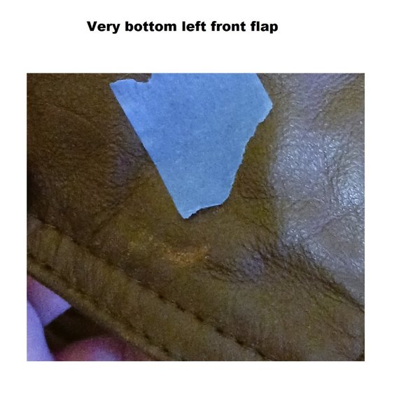 Vintage 80s Together Leather Double Breasted Maxi Trench Coat Brown Womens Sz 16 - Picture 5 of 16